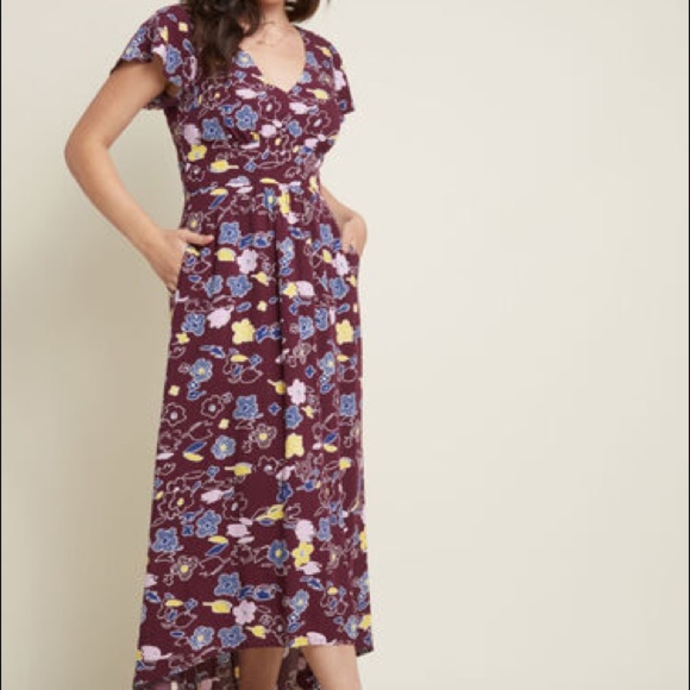 NBW OBO MODCLOTH Floral Maxi Dress - Picture 8 of 13